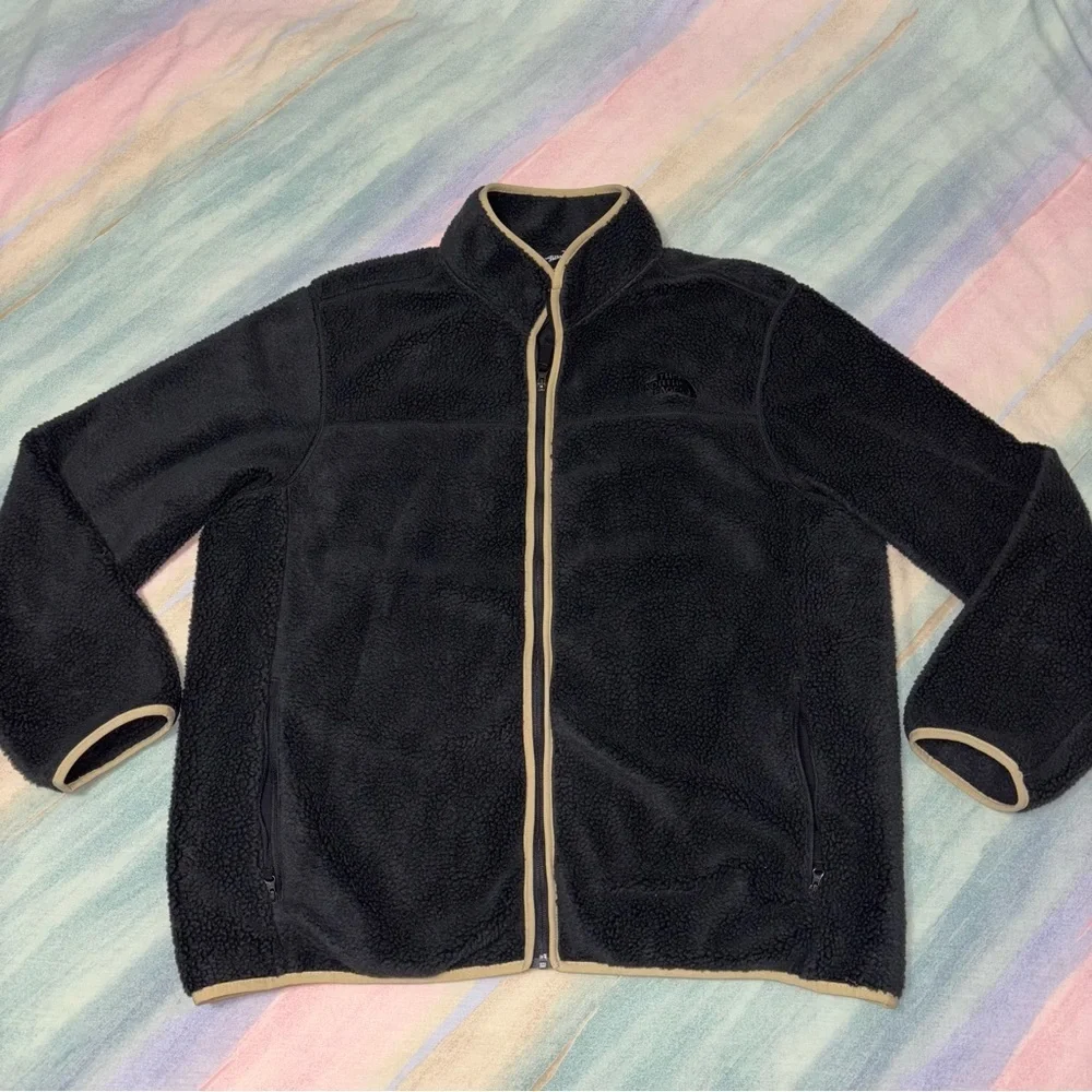 The North Face Men's size 2XL North Park Full Zip Jacket  Fleece Sherpa